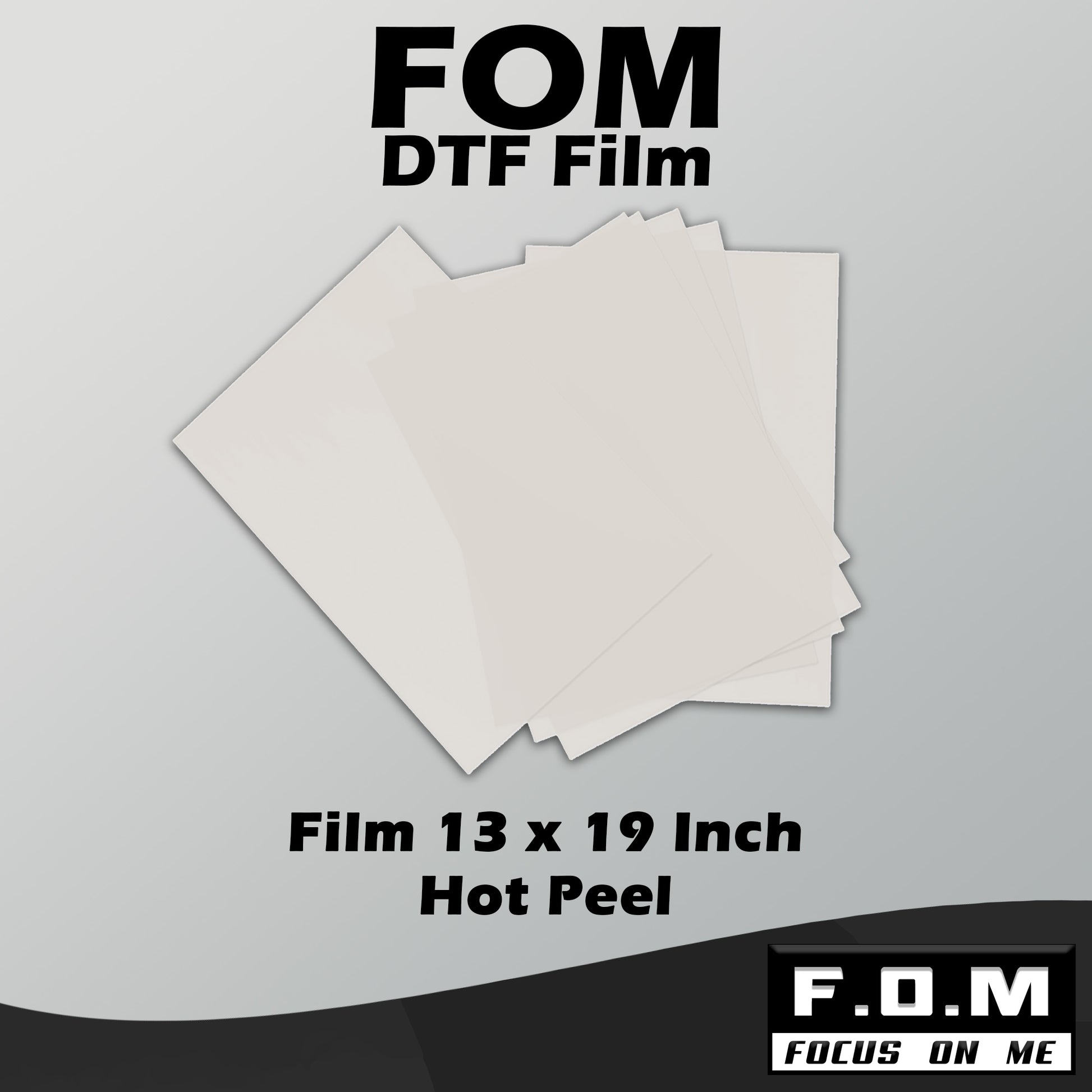 F.O.M DTF Sheet Film – F.O.M. DTF